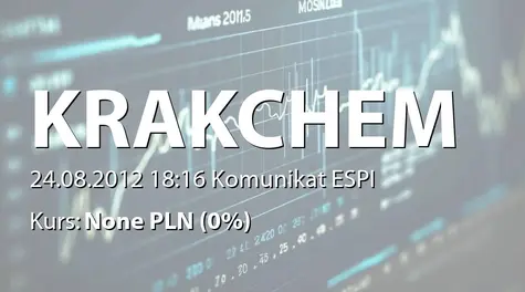 Krakchemia S.A.: SA-P 2012 (2012-08-24)