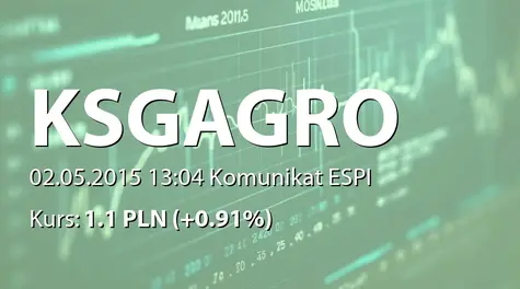 KSG Agro S.A.: SA-RS 2014 - wersja angielska (2015-05-02)