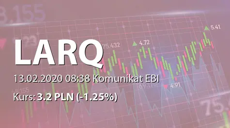 Larq S.A.: Zakres stosowania Dobrych Praktyk (2020-02-13)