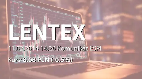 Lentex S.A.: WZA - lista akcjonariuszy (2014-02-11)