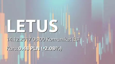 Letus Capital S.A.: ZakoĹczenie subskrypcji akcji serii C1 (2017-12-14)