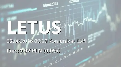 Letus Capital S.A.: Zbycie akcji przez PV Maker sp. z o.o. (2018-08-02)