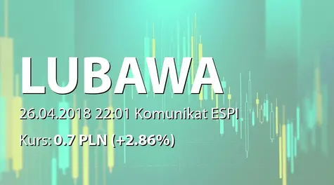 Lubawa S.A.: SA-RS 2017 (2018-04-26)