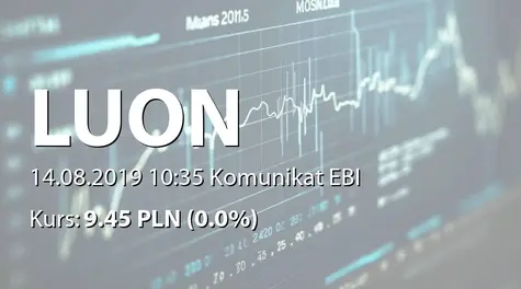 LuON S.A.: SA-Q2 2019 (2019-08-14)