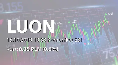 LuON S.A.: SA-Q3 2019 (2019-10-15)