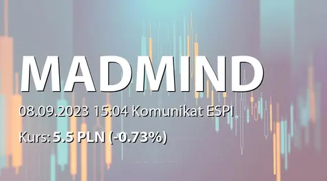 Madmind Studio S.A.: Ustalenie daty premiery gry SharpX Mind (2023-09-08)