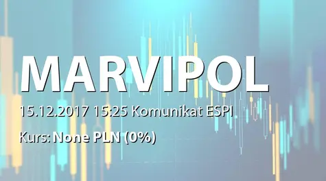 Marvipol Development S.A.: Zestawienie transakcji na akcjach (2017-12-15)