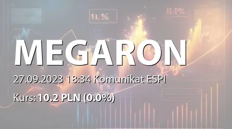 Megaron S.A.: Powołanie członków Zarządu (2023-09-27)