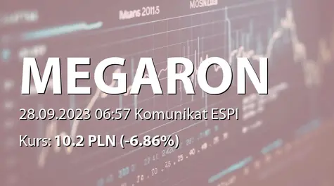 Megaron S.A.: SA-P 2023 (2023-09-28)
