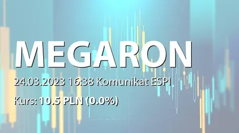 Megaron S.A.: Wybór audytora - HLB M2 Audit PIE sp. z o.o.  (2023-03-24)