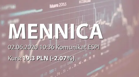 Mennica Polska S.A.: Korekta raportu ESPI 19/2020  (2020-06-02)