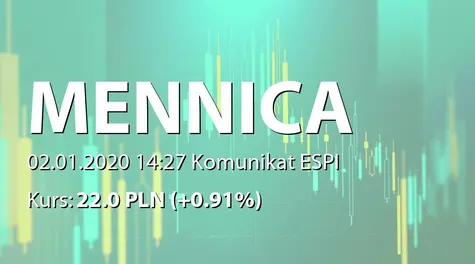 Mennica Polska S.A.: Ostateczny wpływ inwestycji kapitałowej w akcje na wyniki finansowe (2020-01-02)