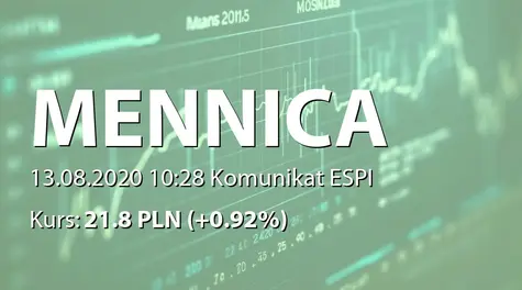 Mennica Polska S.A.: Rejestracja zmian statutu w KRS (2020-08-13)