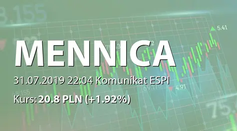 Mennica Polska S.A.: SA-Q2 2019 (2019-07-31)