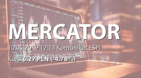 Mercator Medical S.A.: ZWZ - zwołanie obrad, porzÄdek obrad (2019-05-10)