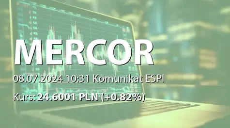 Mercor S.A.: Zakup akcji własnych (2024-07-08)