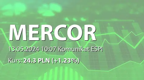 Mercor S.A.: Zakup akcji własnych (2024-05-13)