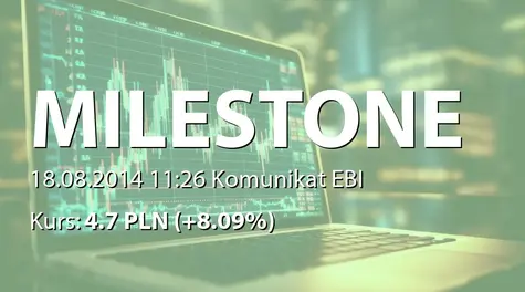 Milestone Medical, Inc.: 2Q 2014 Business Update and Investor Conference Call (2014-08-18)