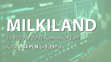 MLK Foods Public Company LTD: Rejestracja zmiany nazwy (2022-02-10)