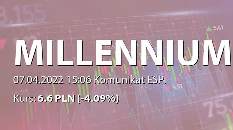 Bank Millennium S.A.: Przyznanie ratingu Programu Emisji Euroobligacji przez Moody’s (2022-04-07)