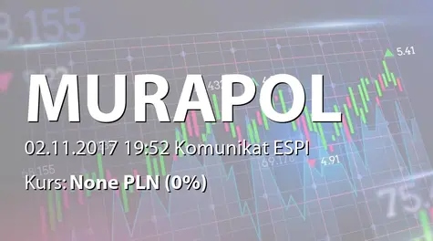 Murapol S.A.: Umowa spółek zależnych z Abadon Real Estate SA (2017-11-02)