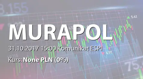 Murapol S.A.: Umowa spółek zależnych z Abadon Real Estate SA (2017-10-31)