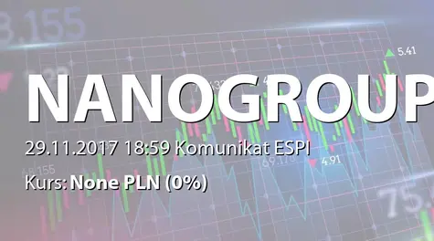 NanoGroup S.A.: SA-QSr3 2017 (2017-11-29)