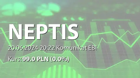 Neptis S.A.: ZWZ - podjęte uchwały: wypłata dywidendy - 2 PLN (2024-06-20)