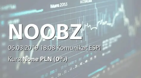 Noobz from Poland S.A.: Zbycie akcji przez CP FIZ  (2019-03-06)