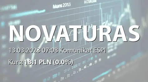 AB "Novaturas": Zmiany w Radzie Dyrektorów (2023-03-13)