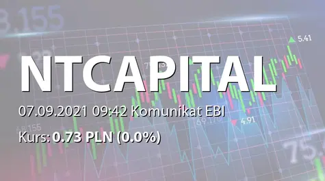 New Tech Capital S.A.: Raport o stanie stosowania Dobrych Praktyk 2021 (2021-09-07)