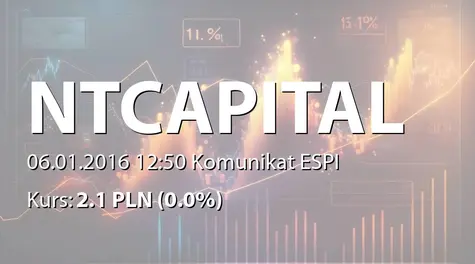 New Tech Capital S.A.: Zakup akcji własnych (2016-01-06)