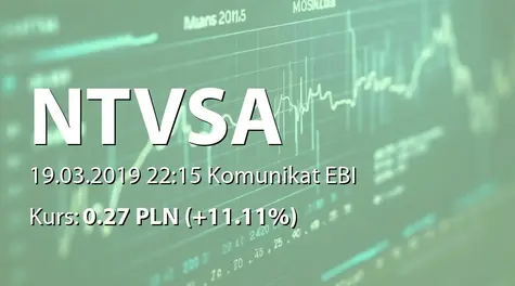 NEW TECH VENTURE S.A.: Zmiana terminu przekazania SA-R 2018 i SA-RS 2018 (2019-03-19)