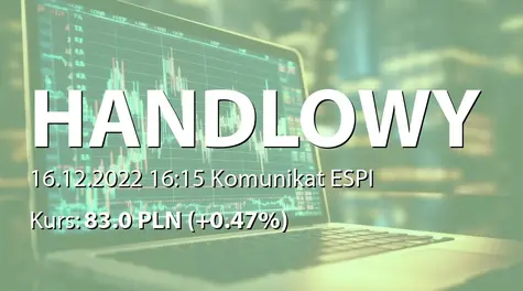 Bank Handlowy w Warszawie S.A.: NWZ - lista akcjonariuszy (2022-12-16)