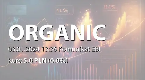 Organic Farma Zdrowia S.A.: Raport za grudzień 2023 (2024-01-03)
