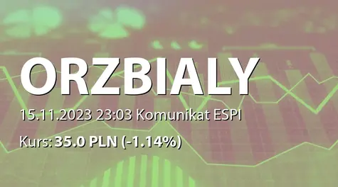 Orzeł Biały S.A.: SA-QSr3 2023 (2023-11-15)