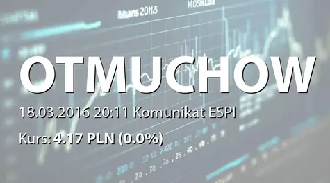 Zakłady Przemysłu Cukierniczego Otmuchów S.A.: SA-RS 2015 (2016-03-18)