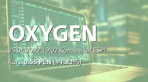 Oxygen S.A.: Aneks do umowy dystrybucyjnej spółki zależnej (2022-04-25)