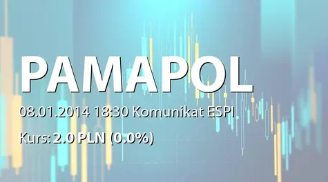 Pamapol S.A.: Rezygnacja dwóch Wiceprezesów Zarządu (2014-01-08)