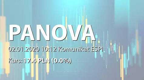 P.A. Nova S.A.: Drugie zawiadomienie o planowanym połączeniu z P.A. Nova Parki Handlowe Bis sp. z o.o. (2020-01-02)