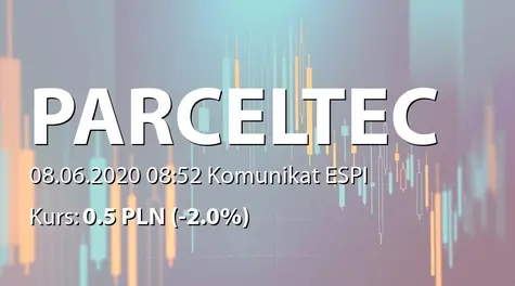 Parcel Technik S.A.: Wezwanie akcjonariuszy do złożenia dokumentów akcji niezdematerializowanych (2020-06-08)