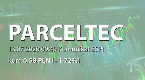 Parcel Technik S.A.: Wezwanie akcjonariuszy do złożenia dokumentów akcji niezdematerializowanych (2020-07-13)