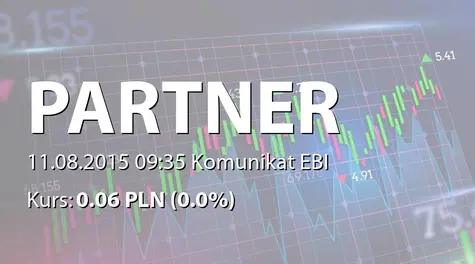 Partner-Nieruchomości S.A.: SA-Q2 2015 (2015-08-11)