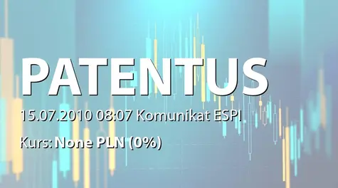 Patentus S.A.: Tekst jednolity statutu (2010-07-15)