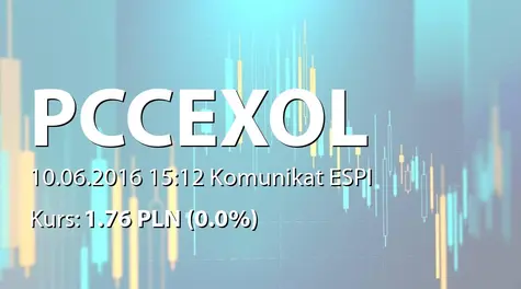 PCC Exol S.A.: Termin publikacji prospektu emisyjnego (2016-06-10)