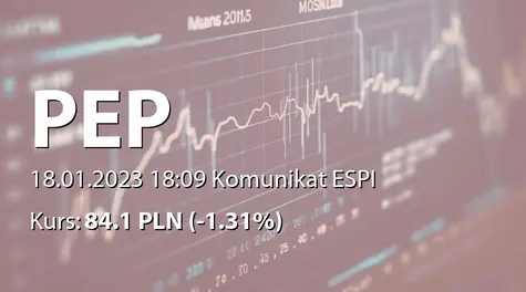 Polenergia S.A.: Aneks do umowy o wielocelowy limit kredytowy z Deutsche Bank Polska SA (2023-01-18)