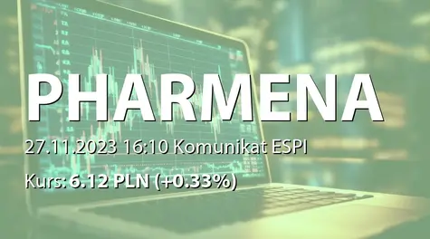 Pharmena S.A.: SA-QSr3 2023 (2023-11-27)