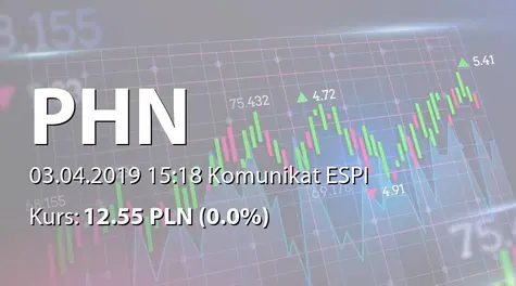 Polski Holding Nieruchomości S.A.: Porozumienie ze Skarbem Państwa (2019-04-03)