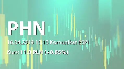 Polski Holding Nieruchomości S.A.: SA-R i SA-RS 2018 - uzupełnienie (2019-04-16)