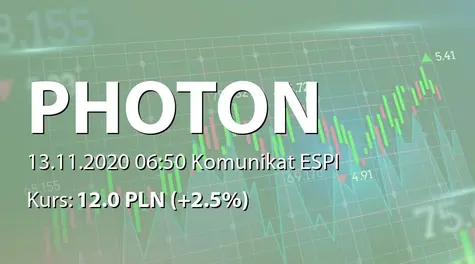 Photon Energy N.V.: Company completes commissioning of 14.1 MWp in its Hungarian portfolio (2020-11-13)